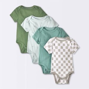 CLOUD ISLAND 4 pack onesies; baby boy gifts; new baby gifts